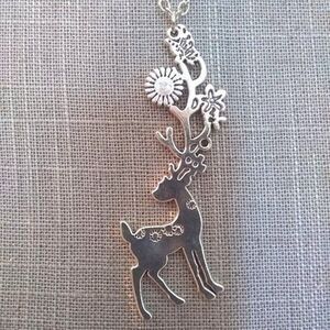 Enchanting Forest Deer Necklace